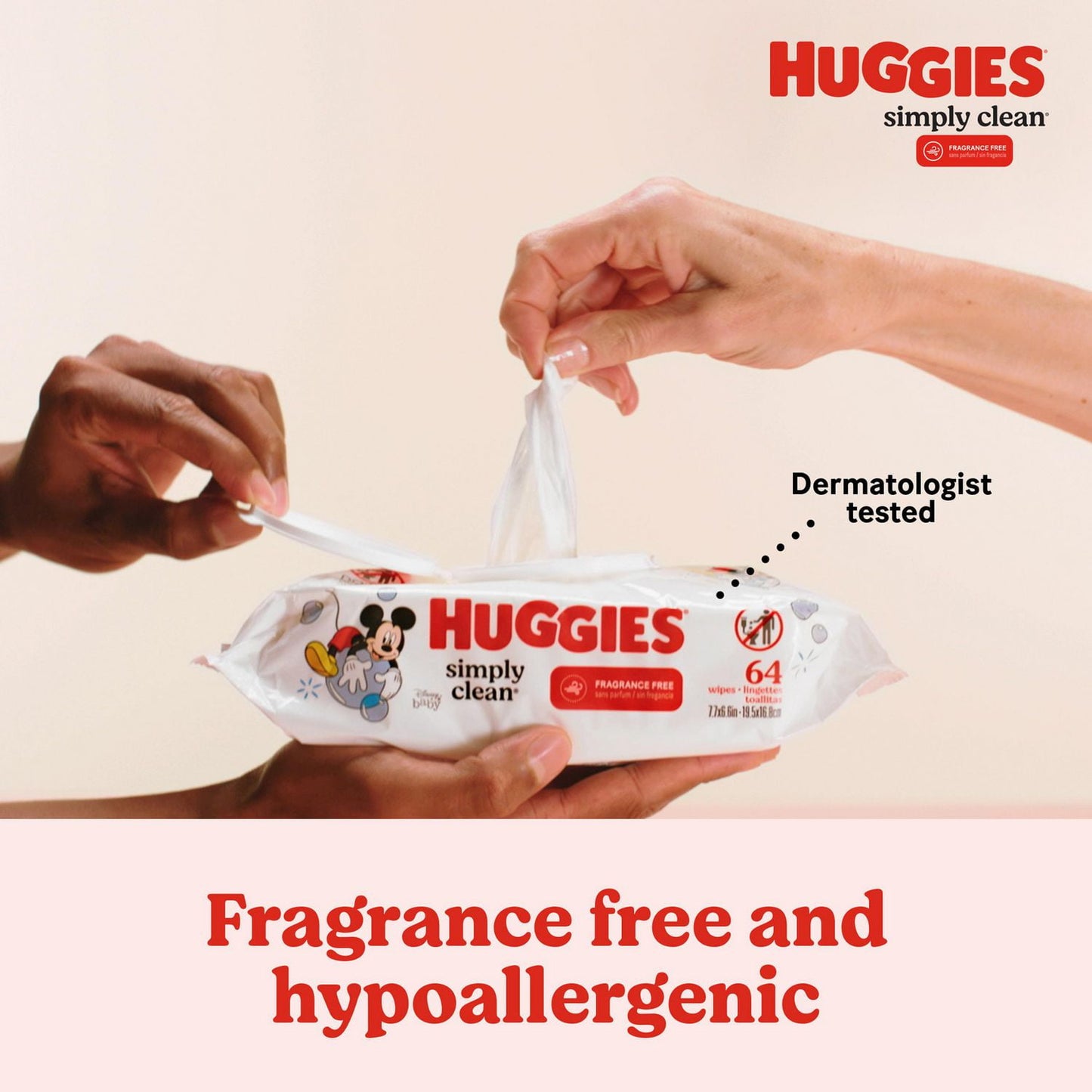 Huggies Simply Clean Baby Wipes