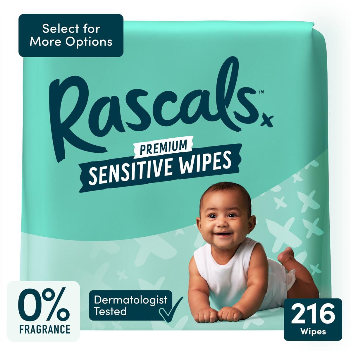 Rascals Sensitive Baby Wipes