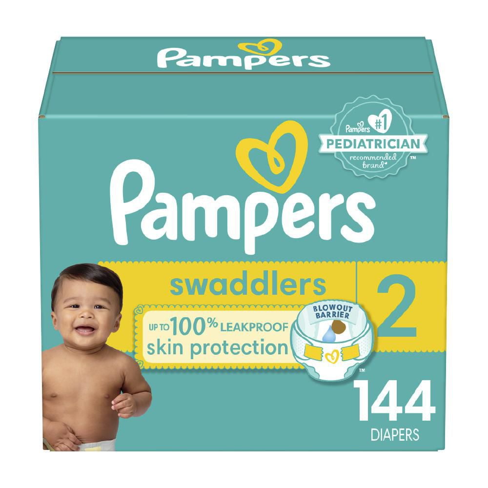 Pampers Diapers + Wipes Bundle (1 Month)