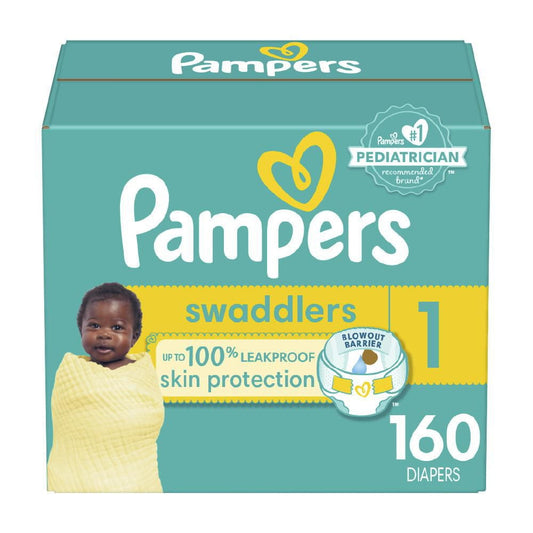 Pampers Diapers + Wipes Bundle (1 Month)