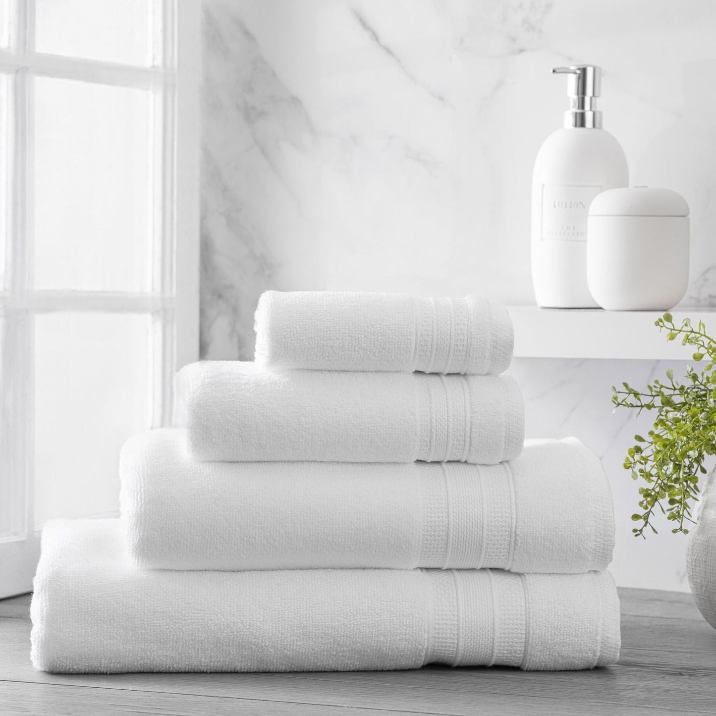 Home Trends Solid Bath Towel 6 Piece Set