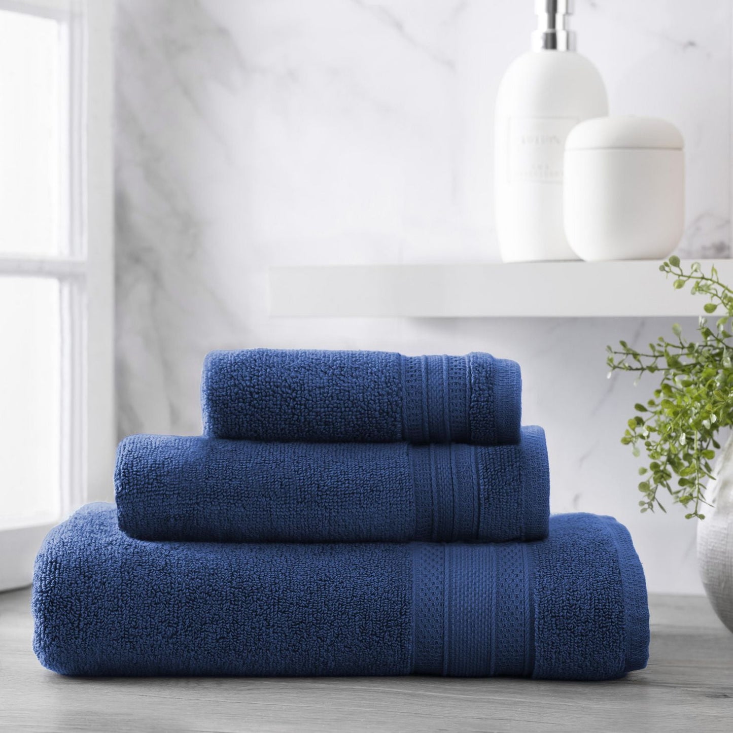 Home Trends Solid Bath Towel 6 Piece Set