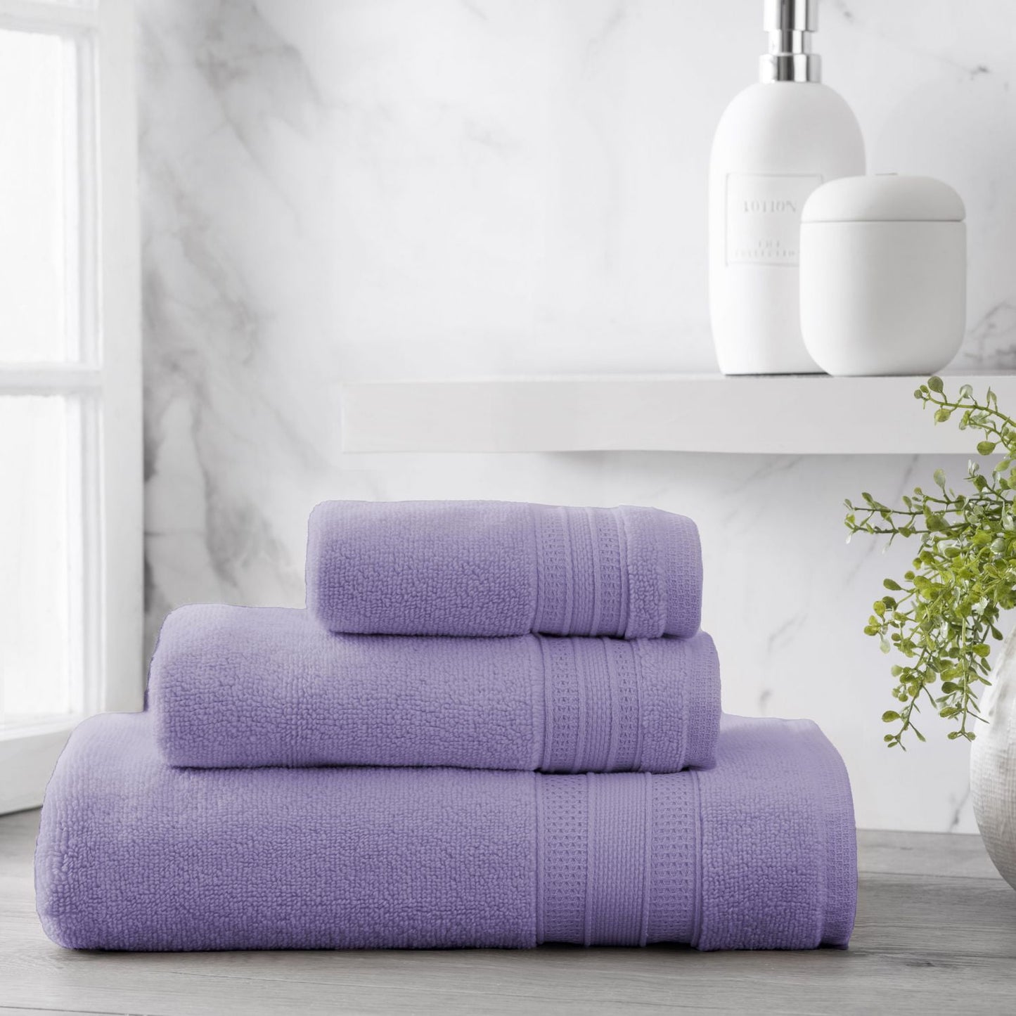 Home Trends Solid Bath Towel 6 Piece Set