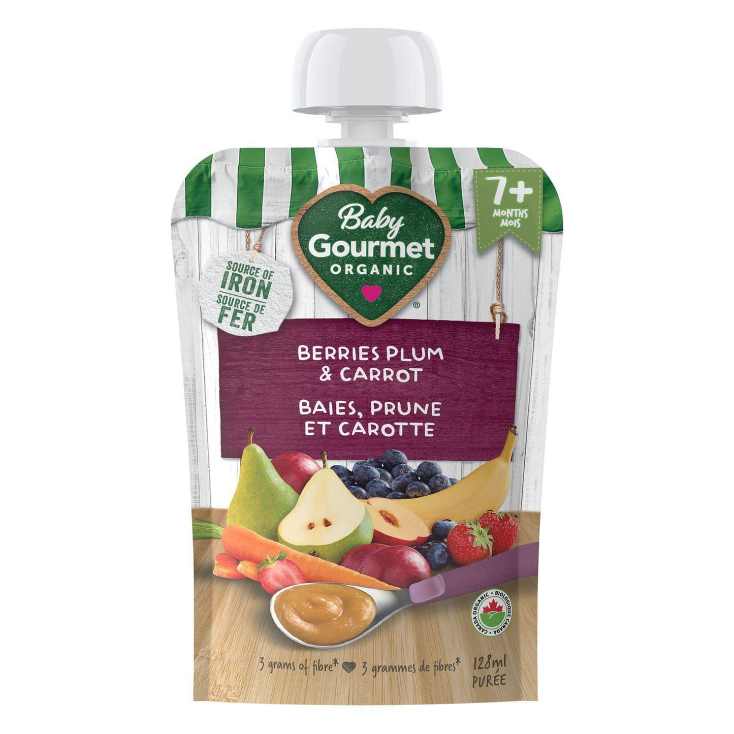 Baby Gourmet Organic Baby Food Purée Pouch