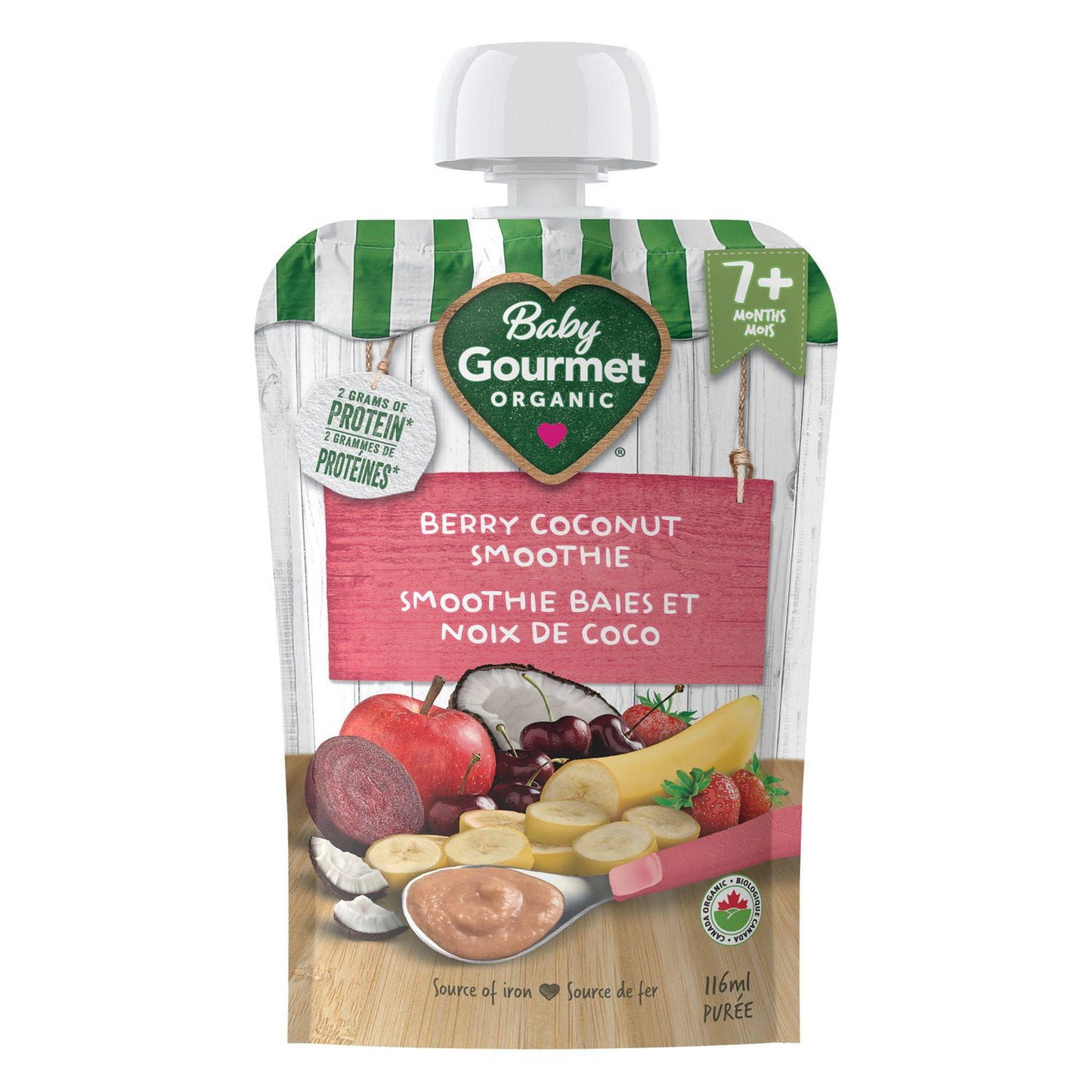 Baby Gourmet Organic Baby Food Purée Pouch