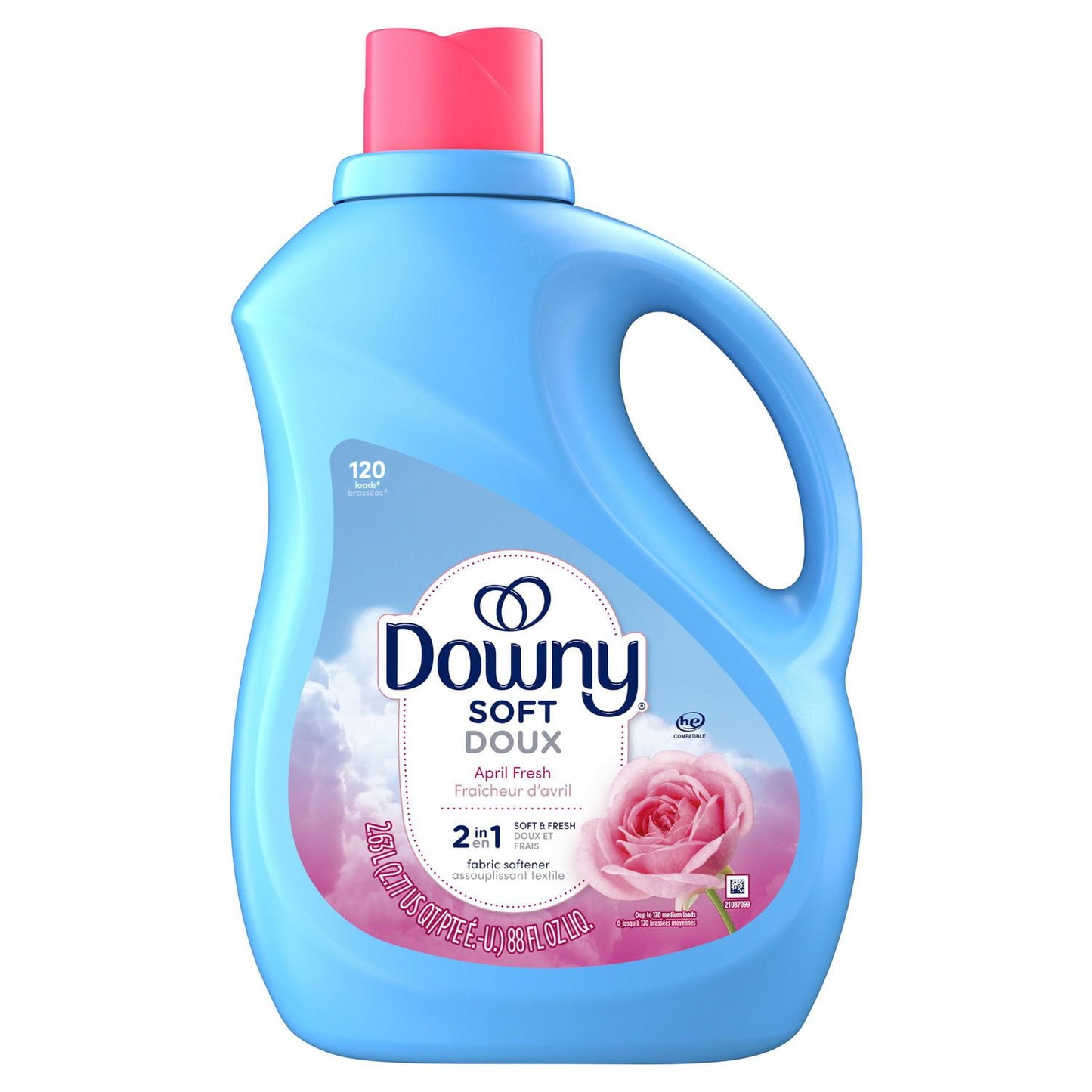 Downy Soft 2 in 1 Liquid Fabric Softener