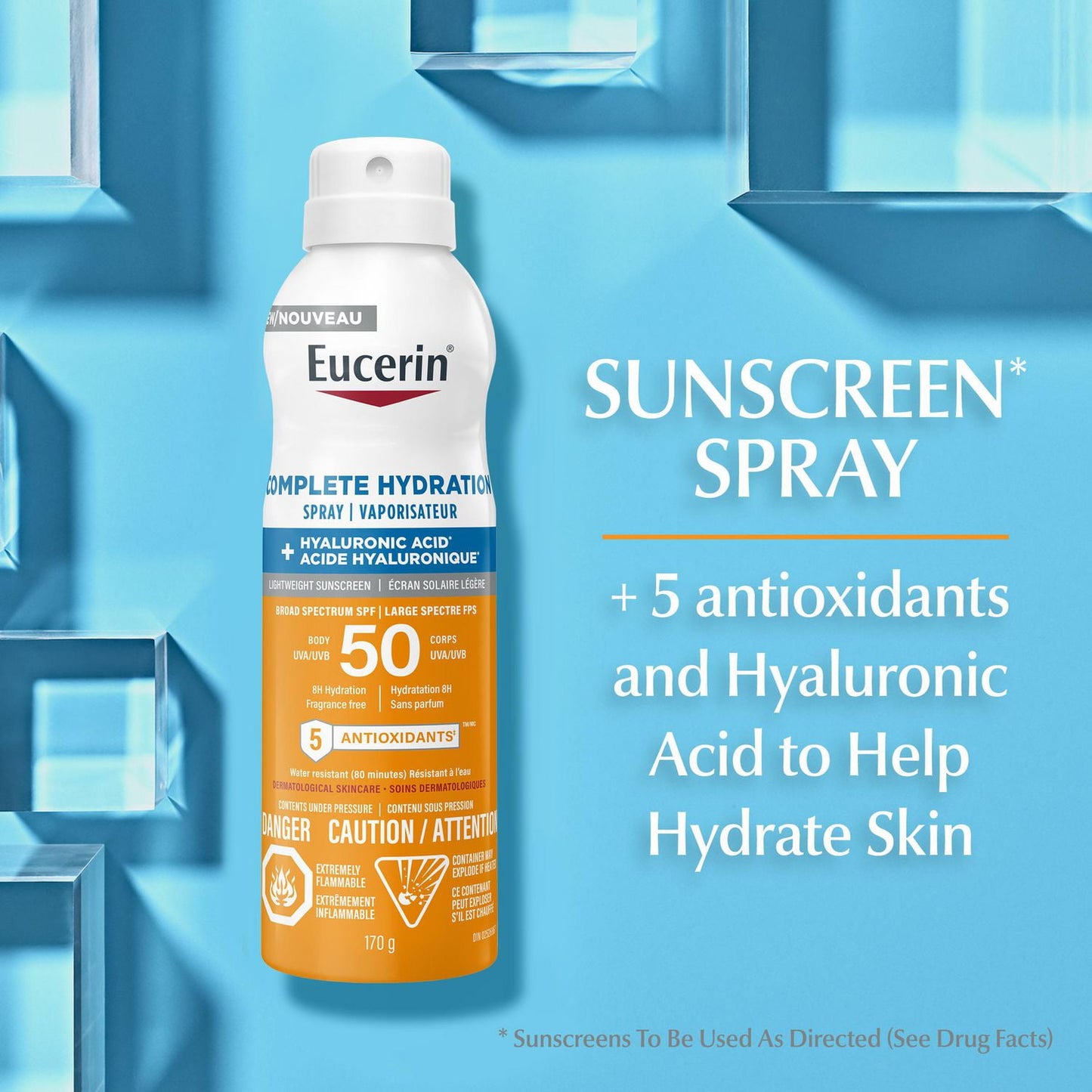 Eucerin Sun Complete Hydration Sunscreen Spray