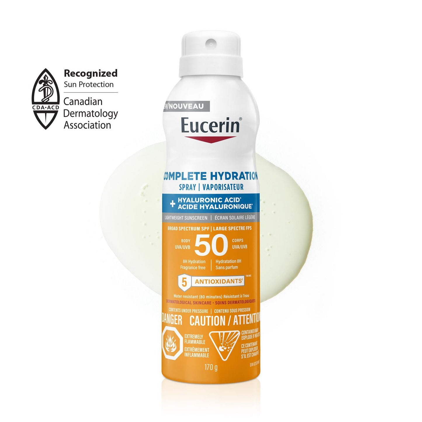 Eucerin Sun Complete Hydration Sunscreen Spray