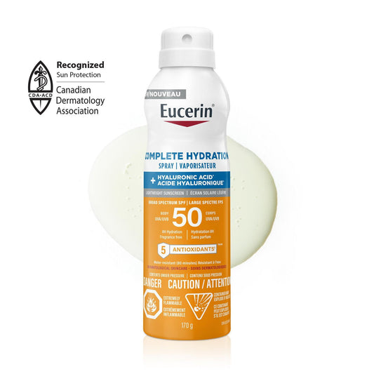 Eucerin Sun Complete Hydration Sunscreen Spray