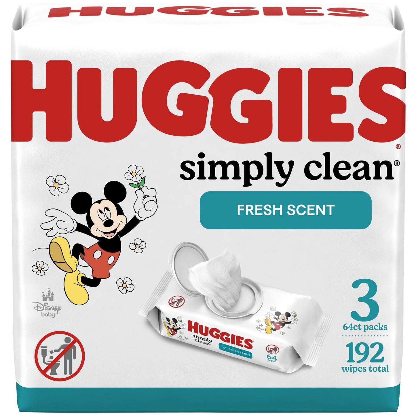 Huggies Simply Clean Baby Wipes