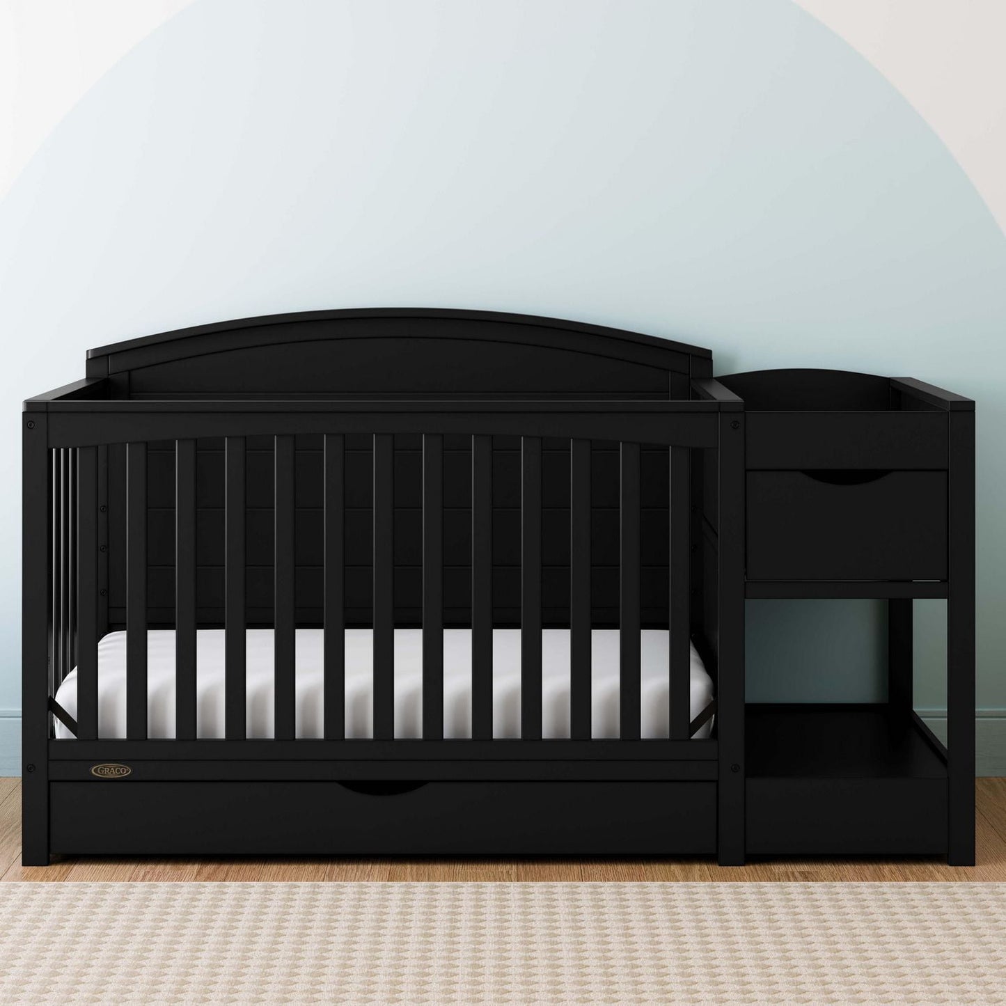 Graco Bellwood 5-in-1 Convertible Crib and Changer