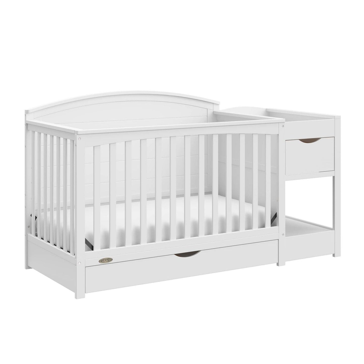 Graco Bellwood 5-in-1 Convertible Crib and Changer