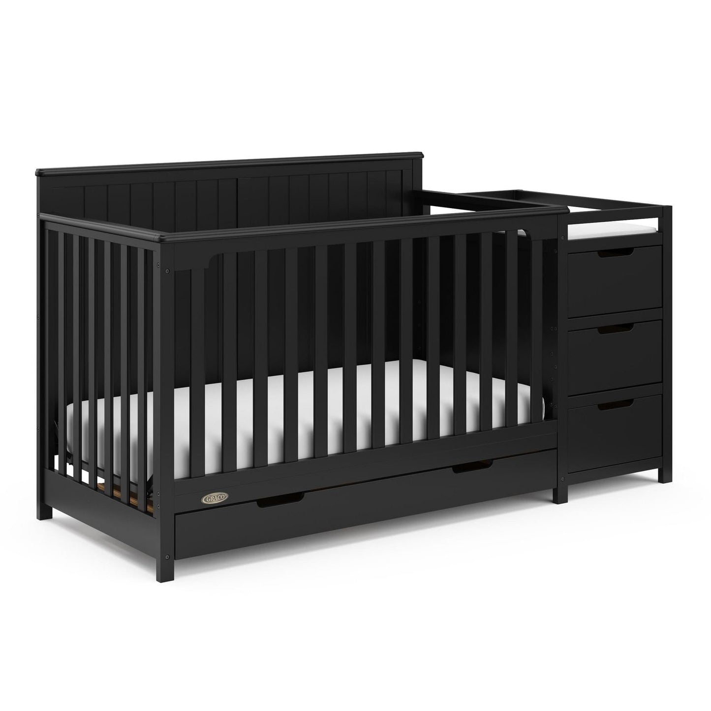 Graco Hadley 5-in-1 Convertible Crib and Changer with Drawer