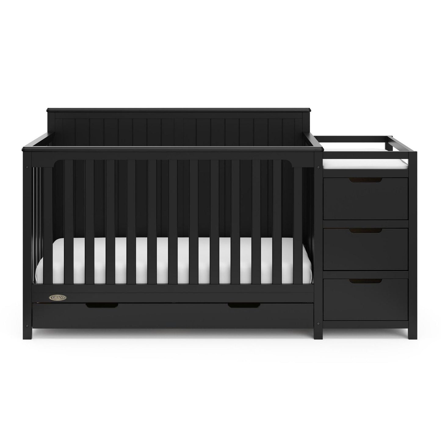 Graco Hadley 5-in-1 Convertible Crib and Changer with Drawer