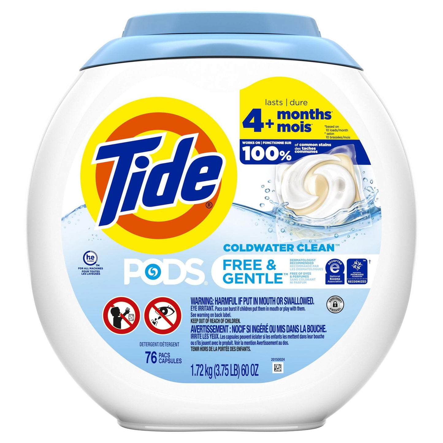 Tide 3-in-1 PODS Free & Gentle