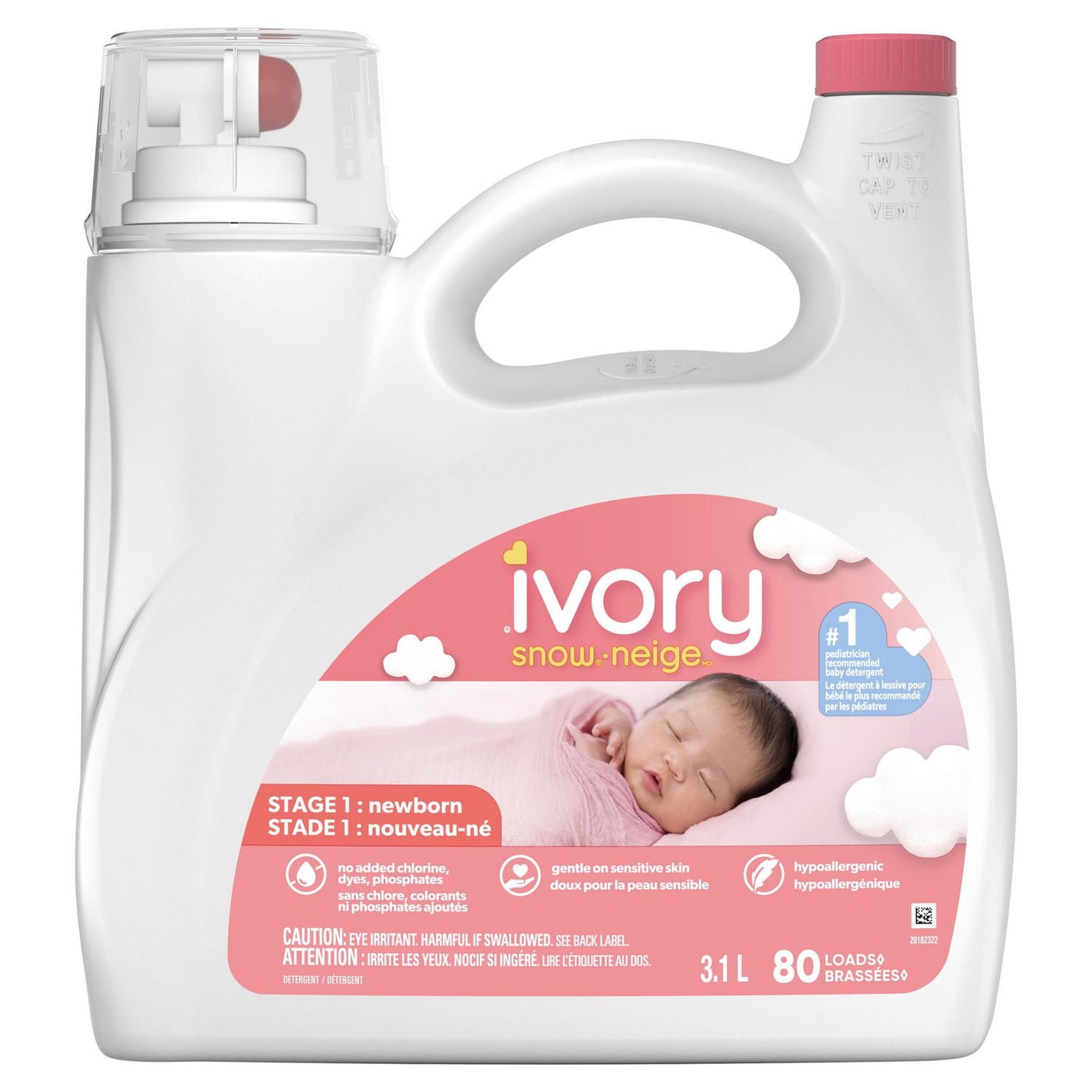 Ivory Snow Newborn Liquid Laundry Detergent