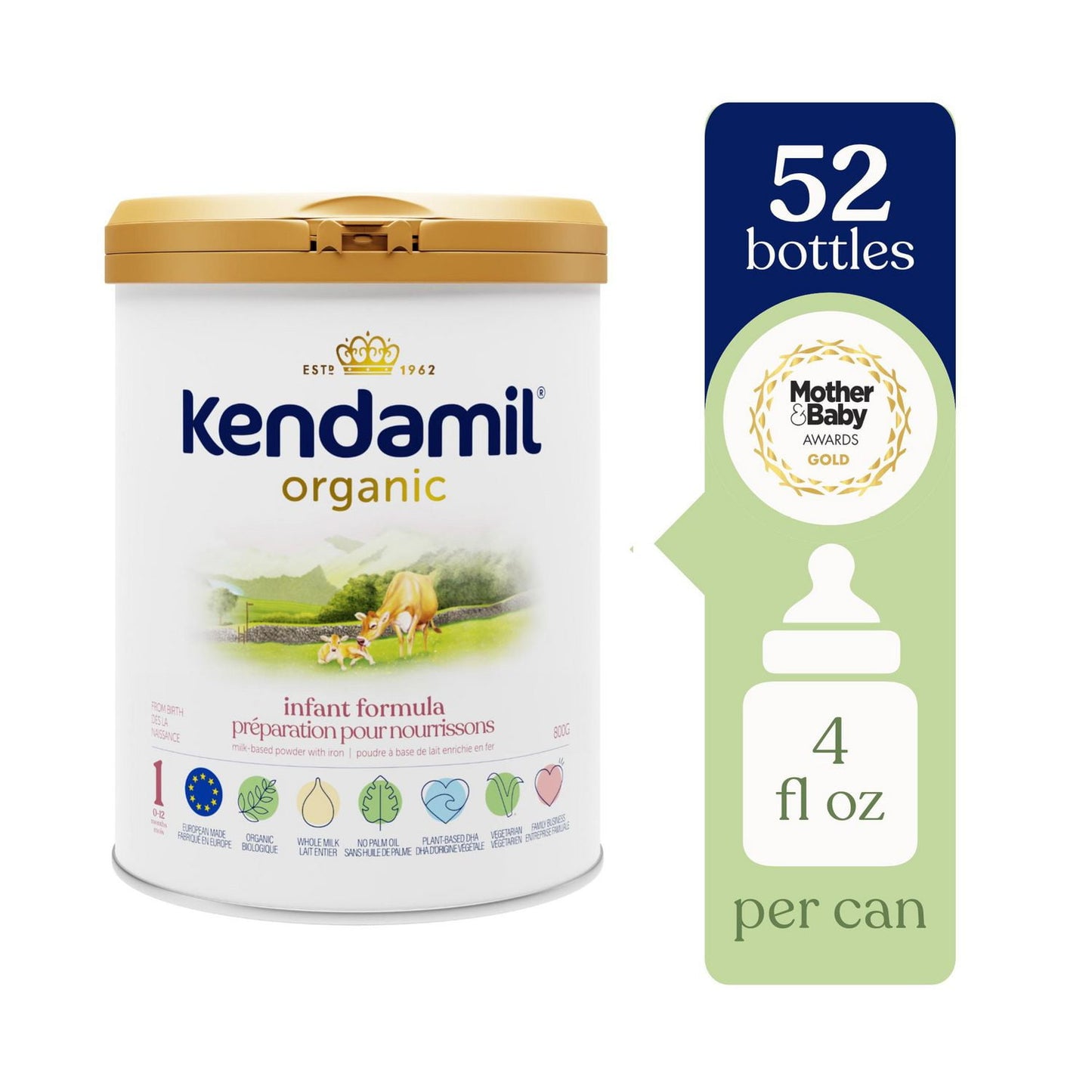 Kendamil Organic Infant Formula Powder