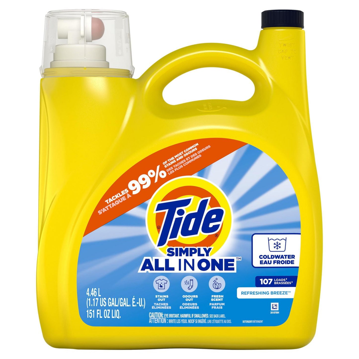 Tide Simply All In One Liquid Laundry Detergent