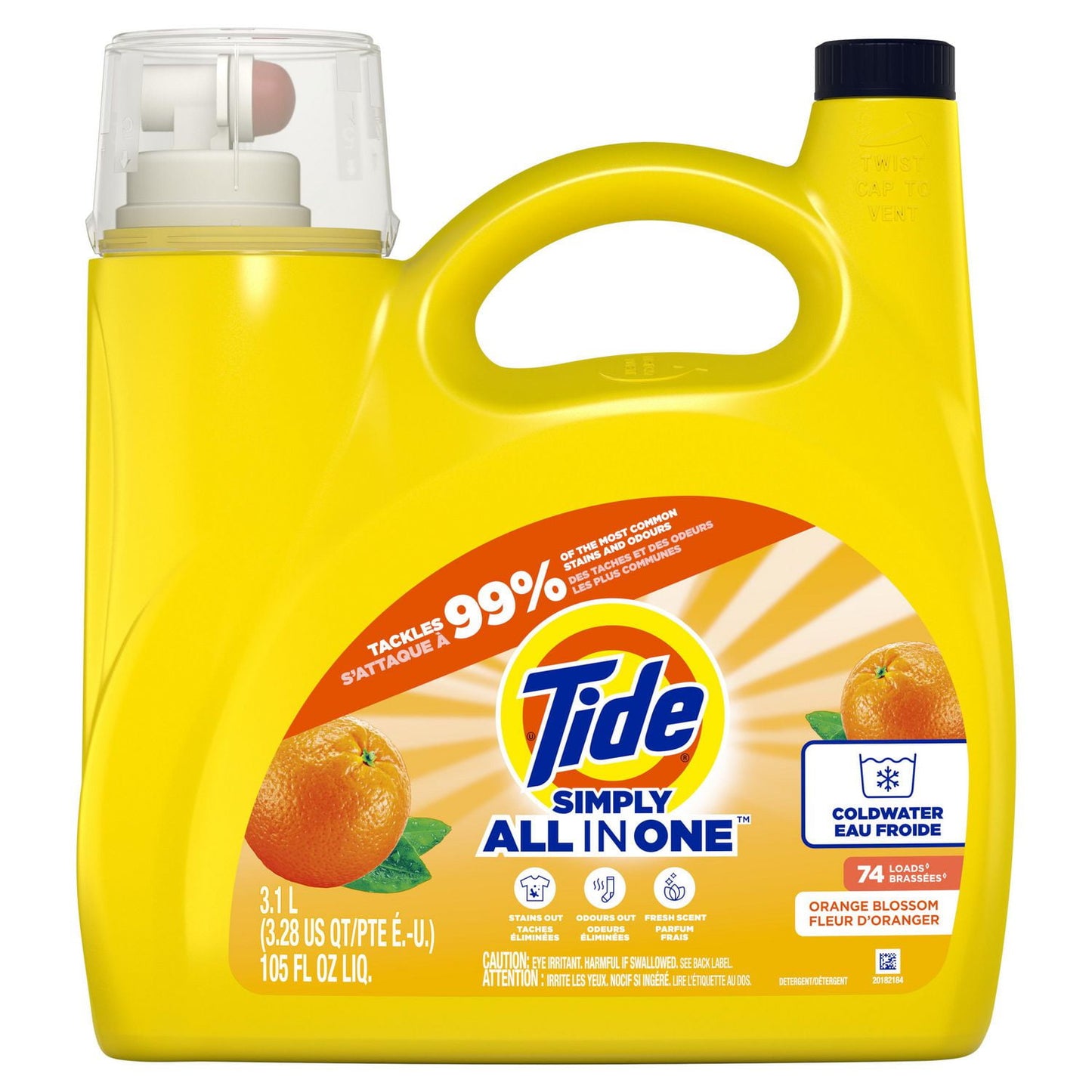 Tide Simply All In One Liquid Laundry Detergent