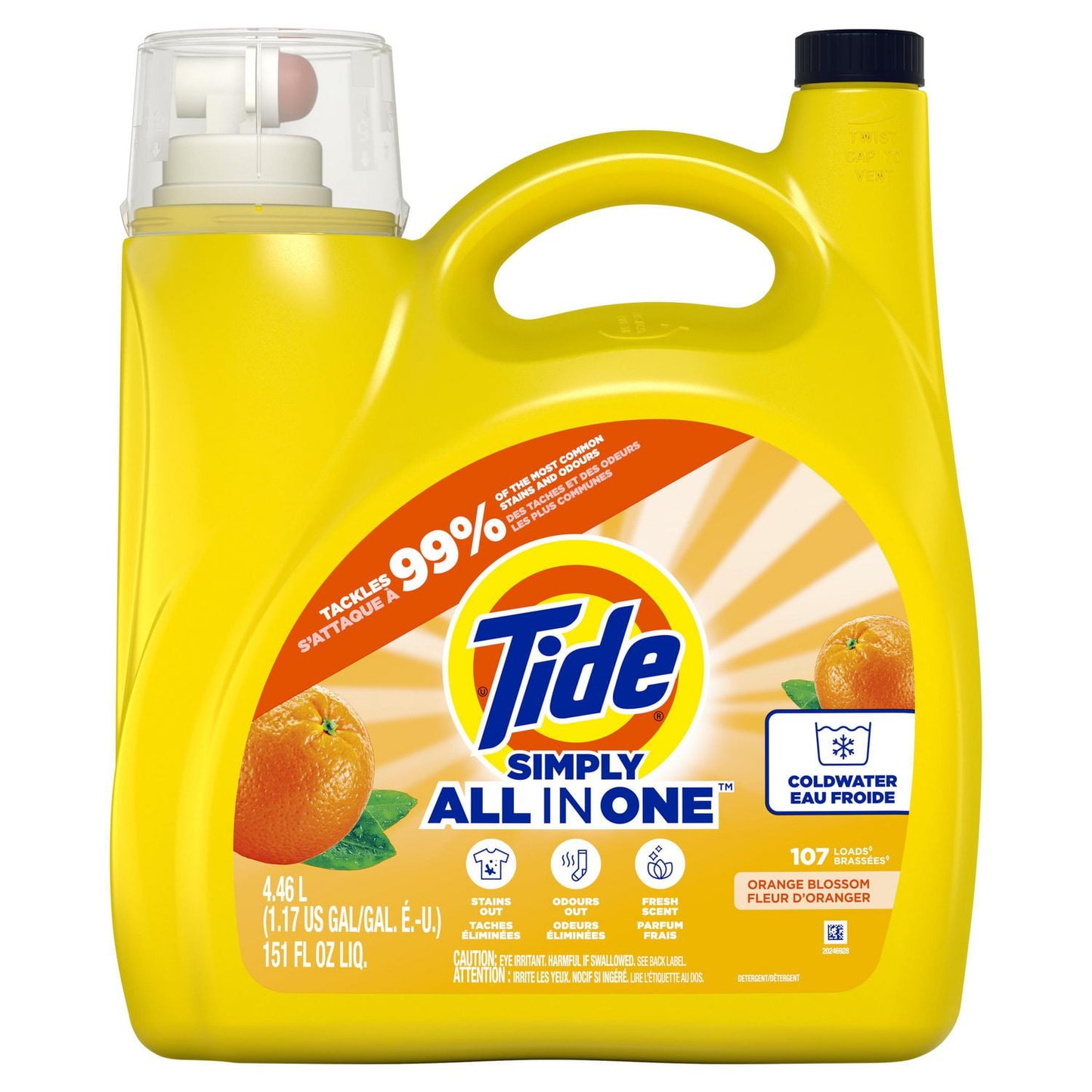 Tide Simply All In One Liquid Laundry Detergent