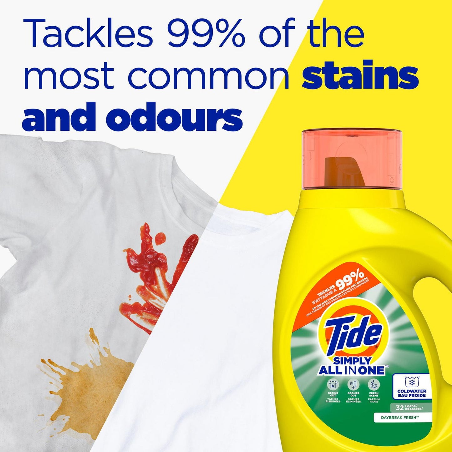 Tide Simply All In One Liquid Laundry Detergent