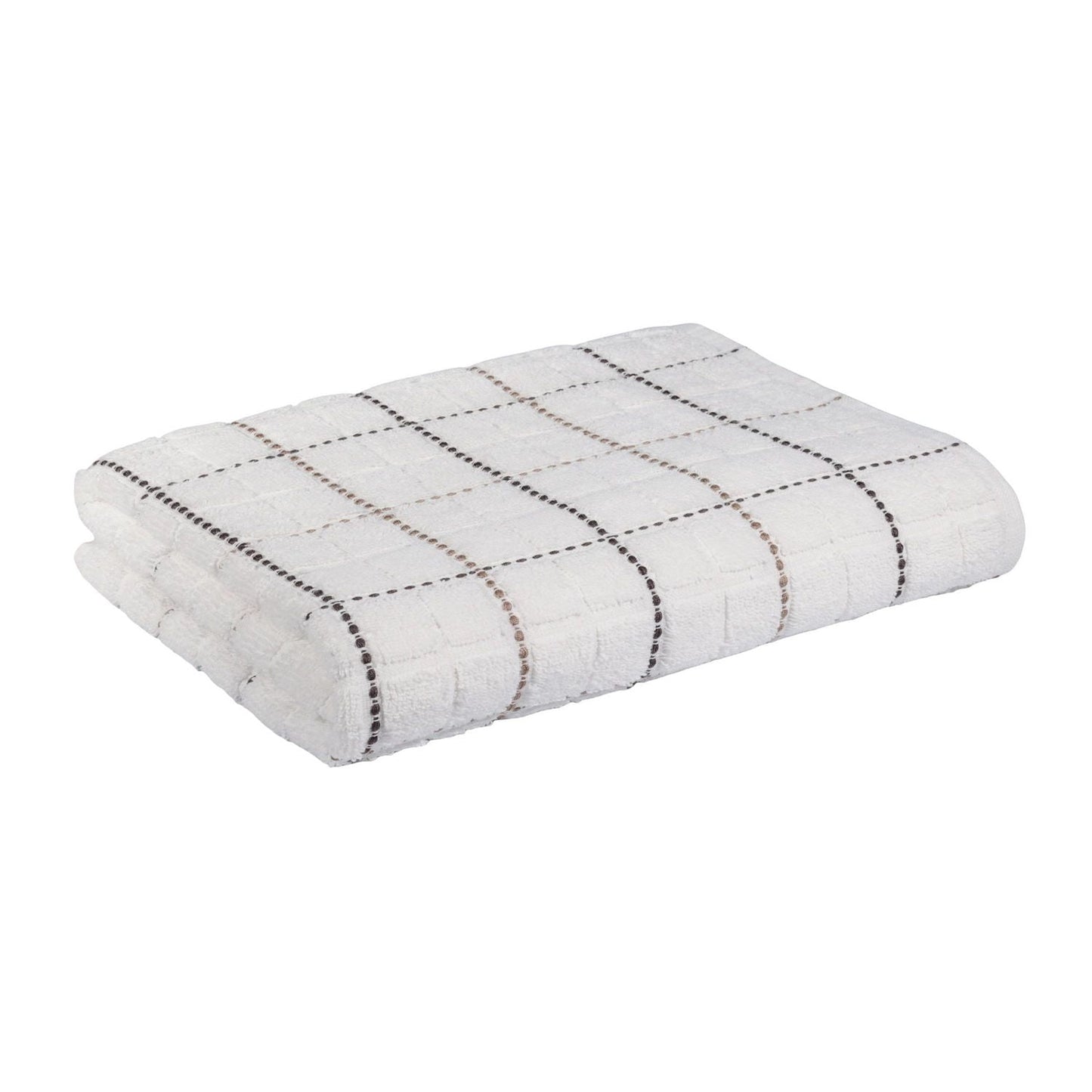 Mainstays Check Performance Bath Towel