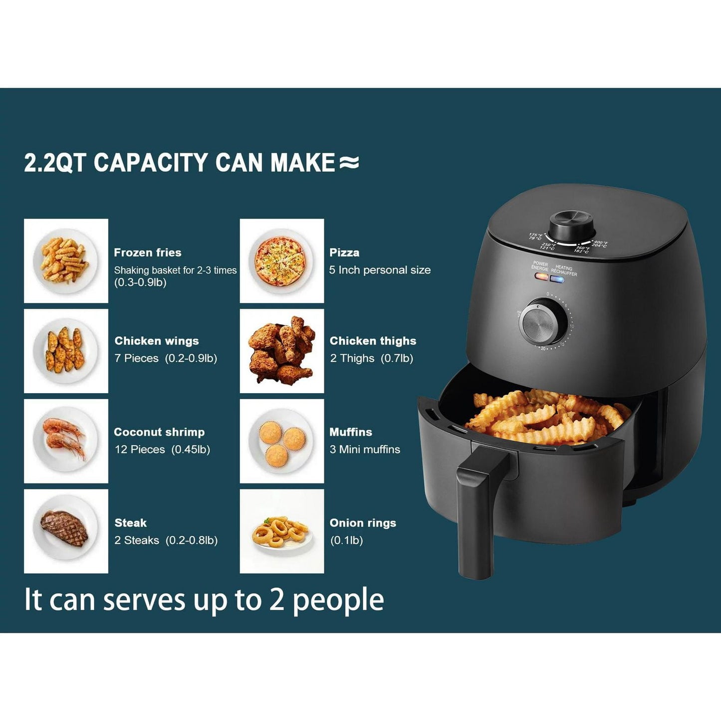 Mainstays Compact Air Fryer