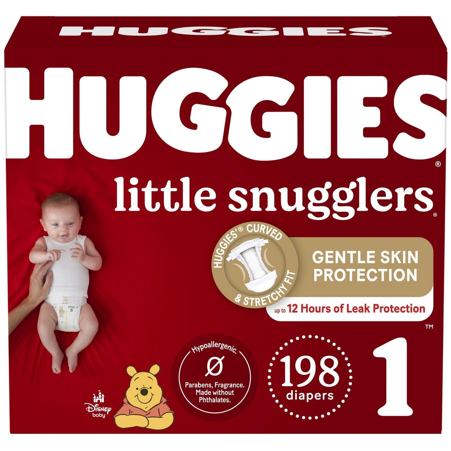 Huggies Diapers + Wipes Bundle (1 Month)