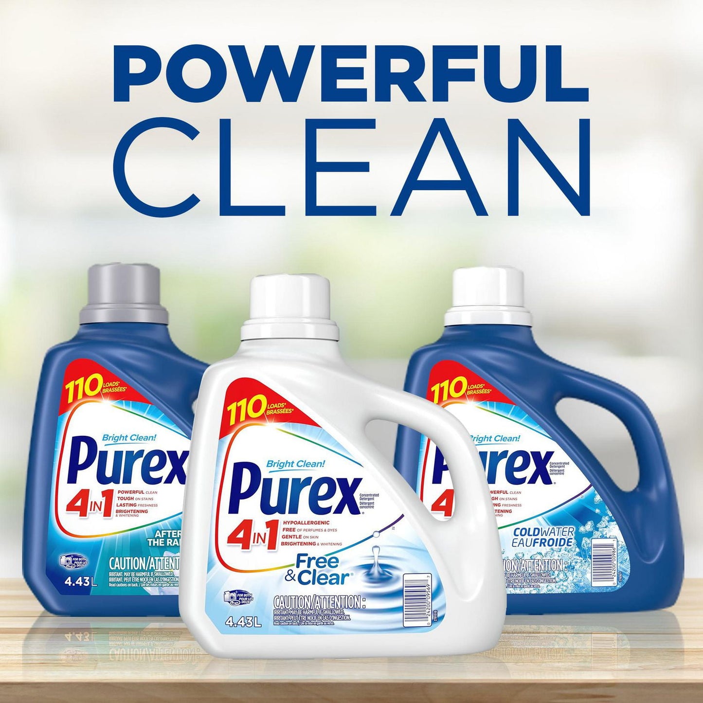 Purex 4 in 1 Free & Clear Liquid Laundry Detergent