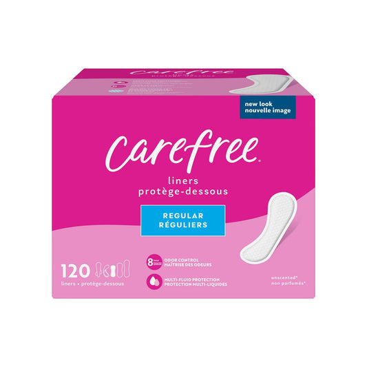 Carefree Acti-Fresh Body Shape Panty Liners