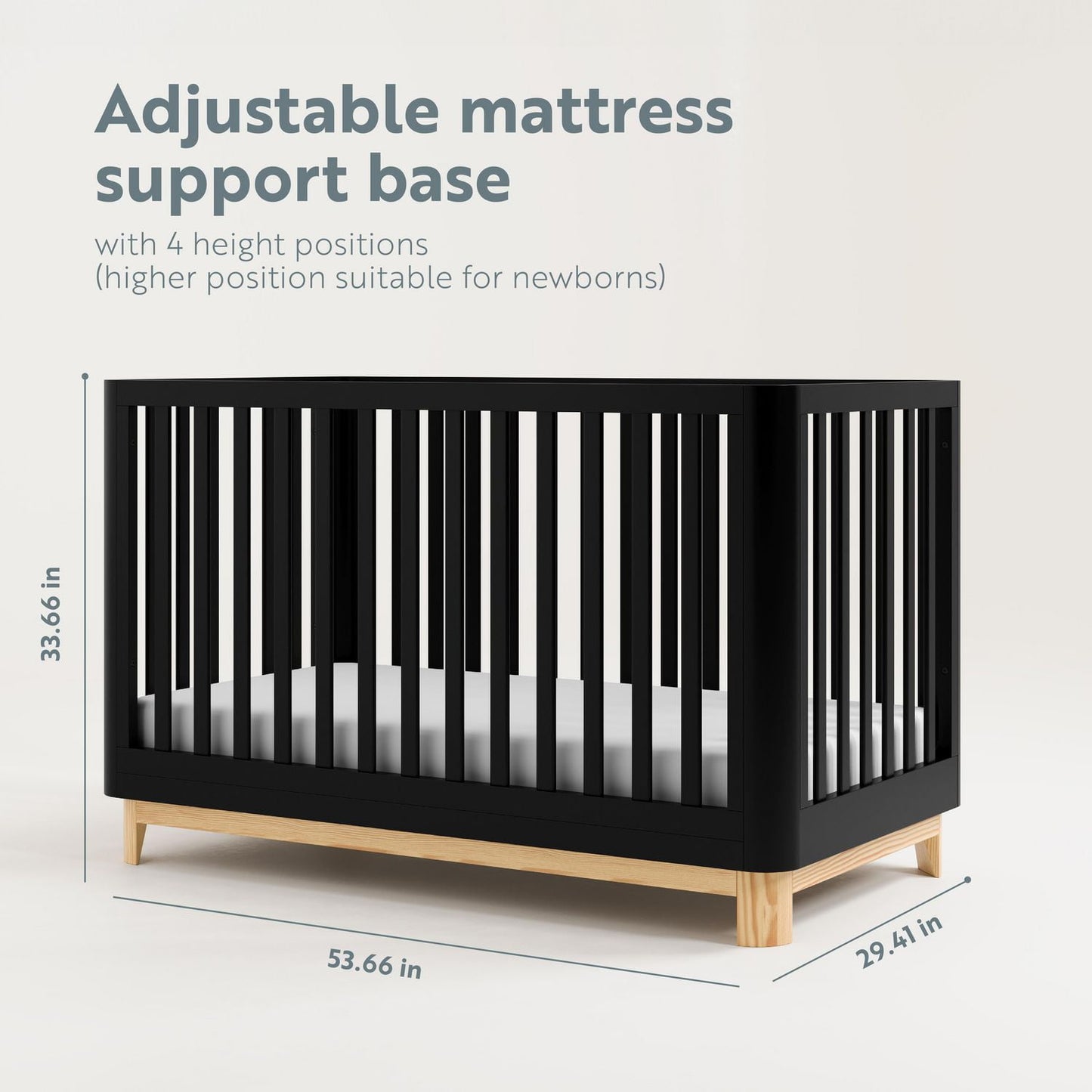 Storkcraft Santos 3-in-1 Convertible Crib