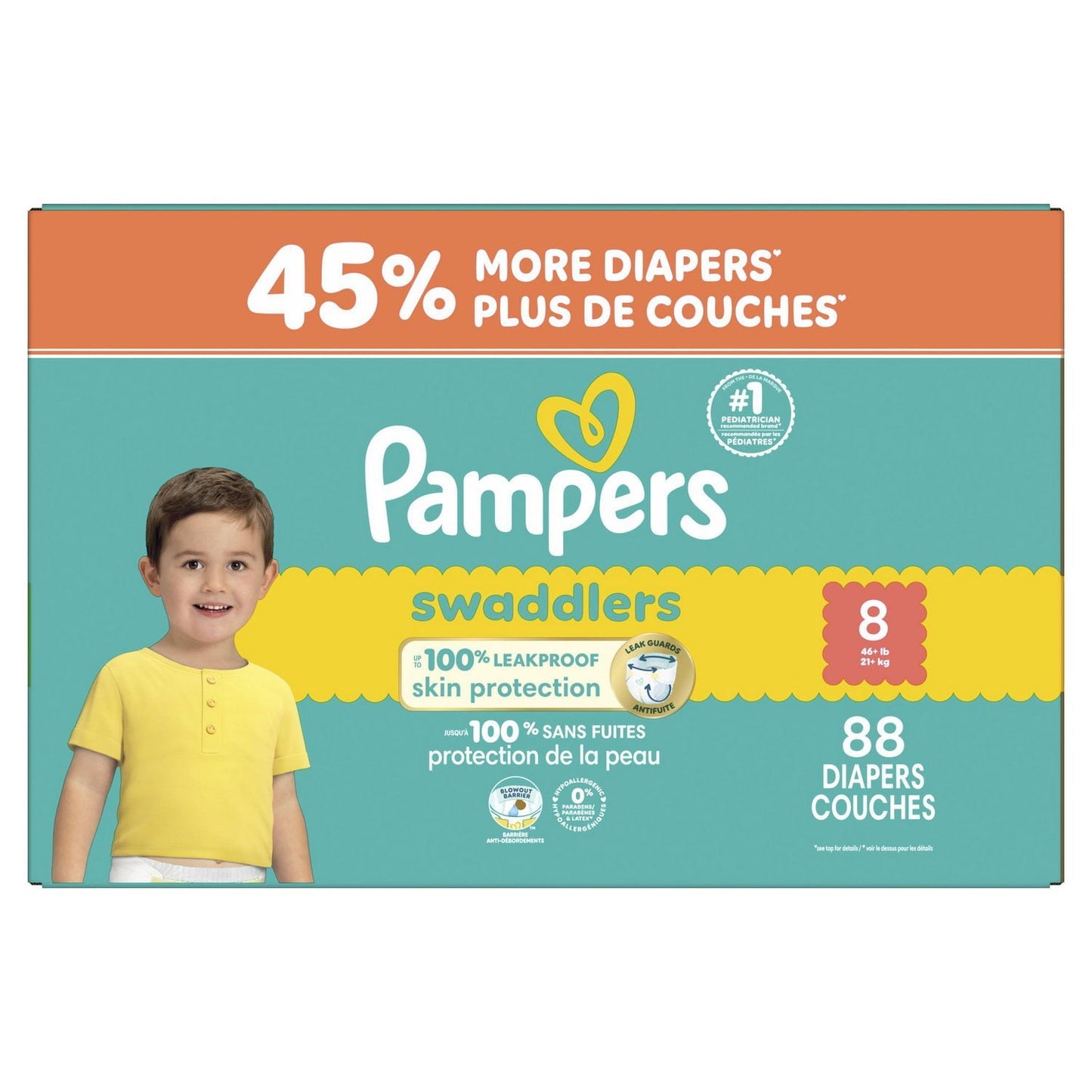 Pampers Diapers + Wipes Bundle (1 Month)