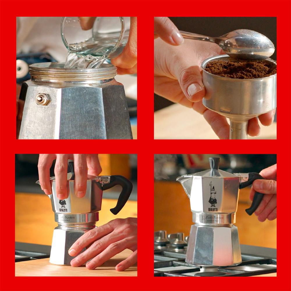 Bialetti Moka Express Stovetop Moka Pot