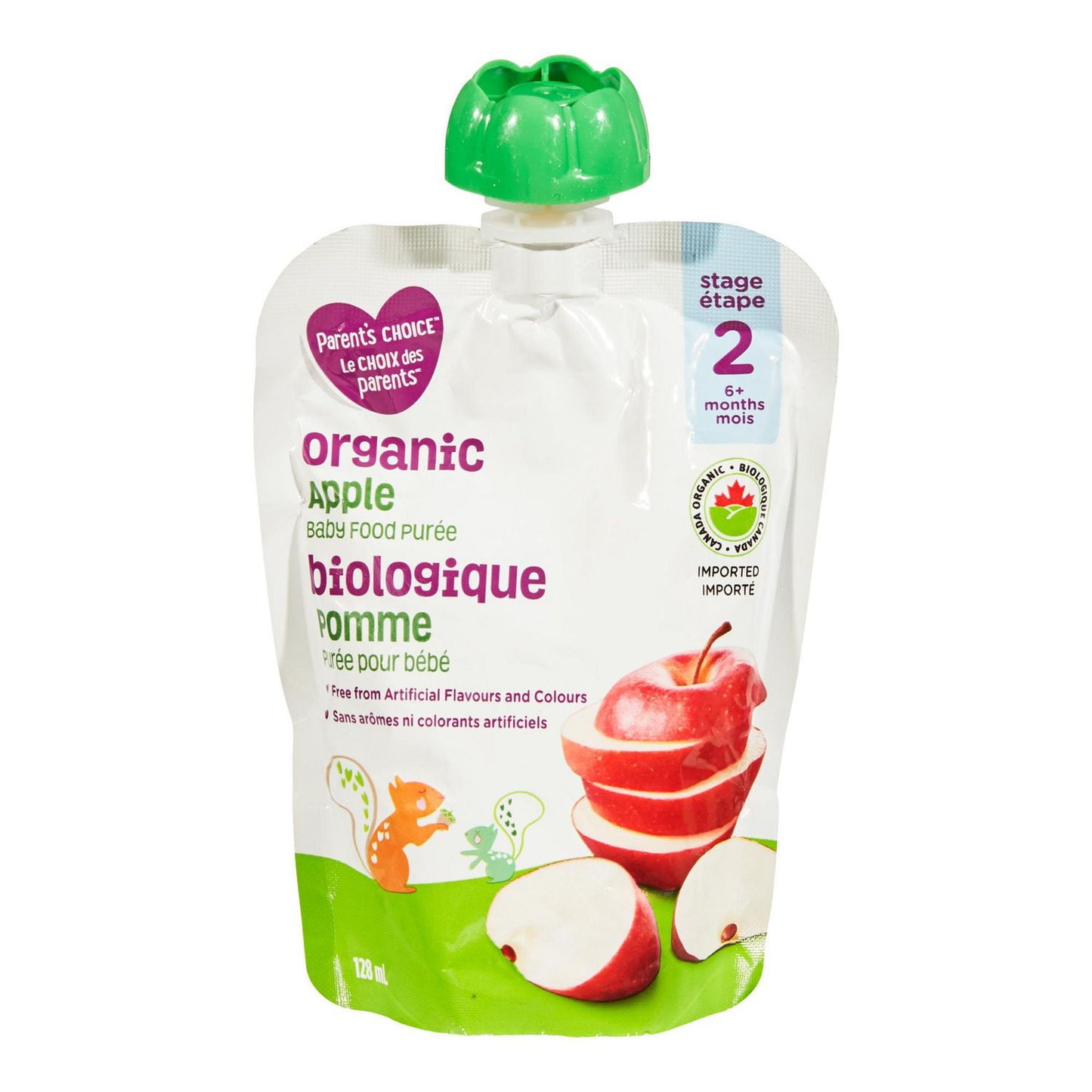 Parent's Choice Organic Baby Food Purée Pouch