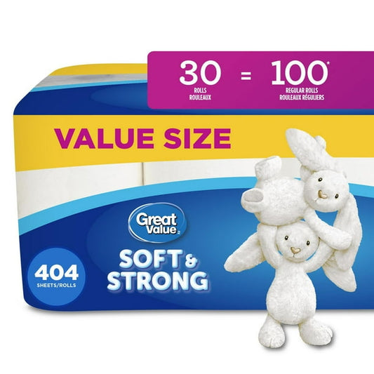 Great Value Soft & Strong Toilet Paper