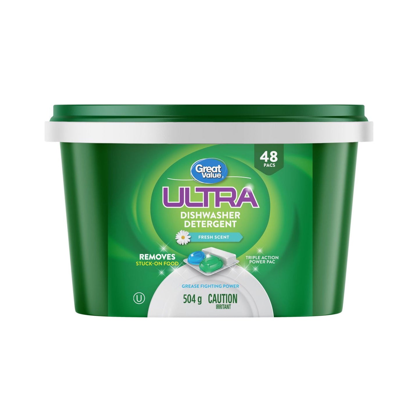 Great Value Ultra Dishwasher Detergent Pacs