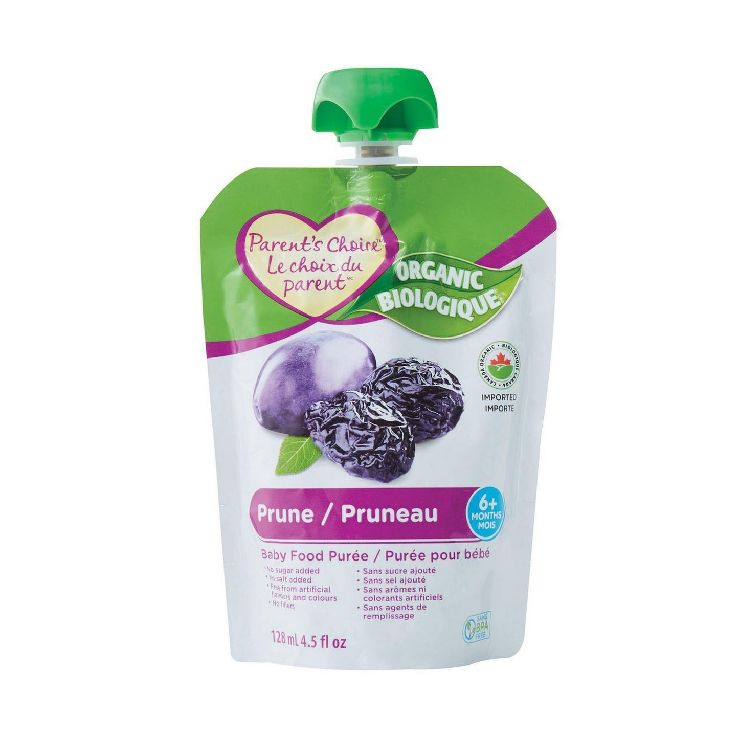 Parent's Choice Organic Baby Food Purée Pouch