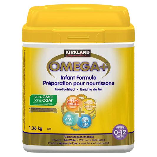 Kirkland Signature Omega+ Infant Formula Powder