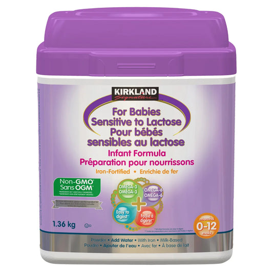 Kirkland Signature Infant Formula For Babies Sensitive to Lactose