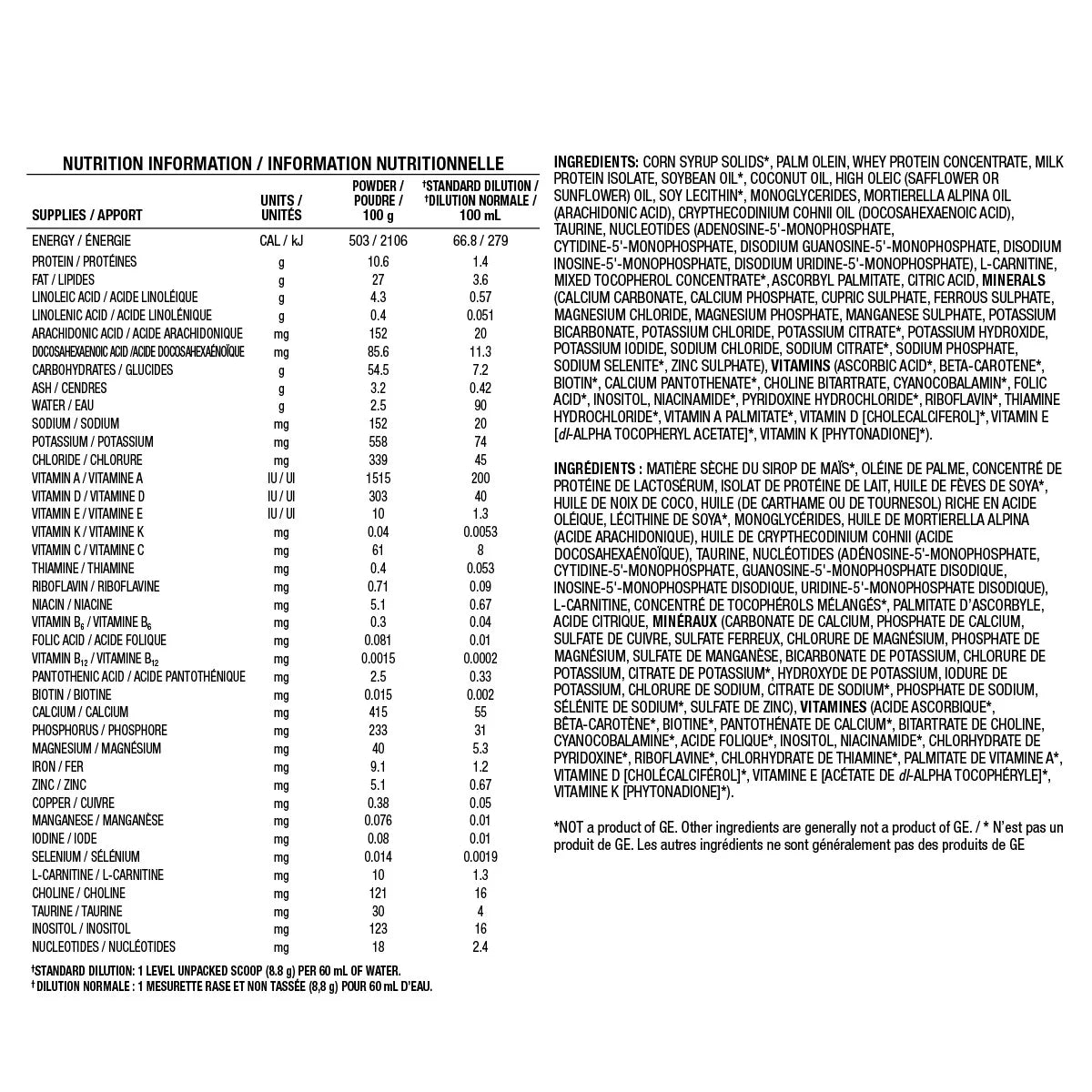 Kirkland Signature Infant Formula For Babies Sensitive to Lactose