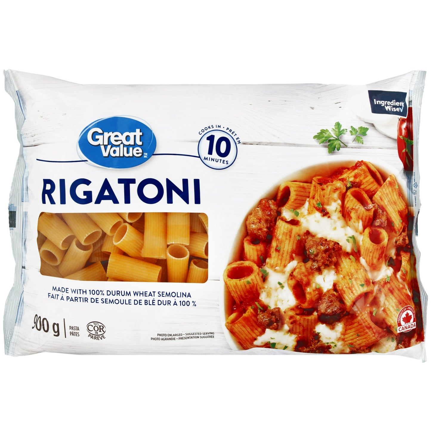 Great Value Rigatoni