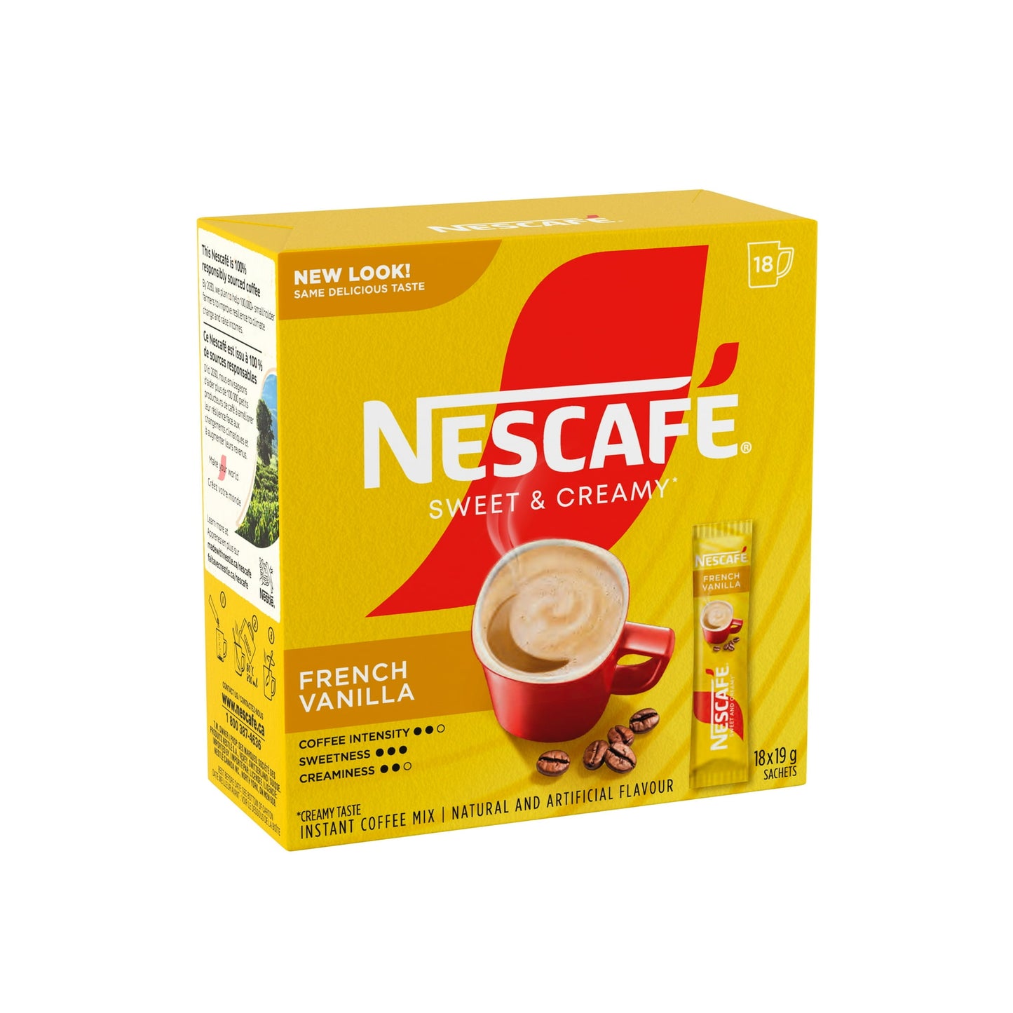 Nescafé Sweet & Creamy Instant Coffee Mix Single-Serve Sachets