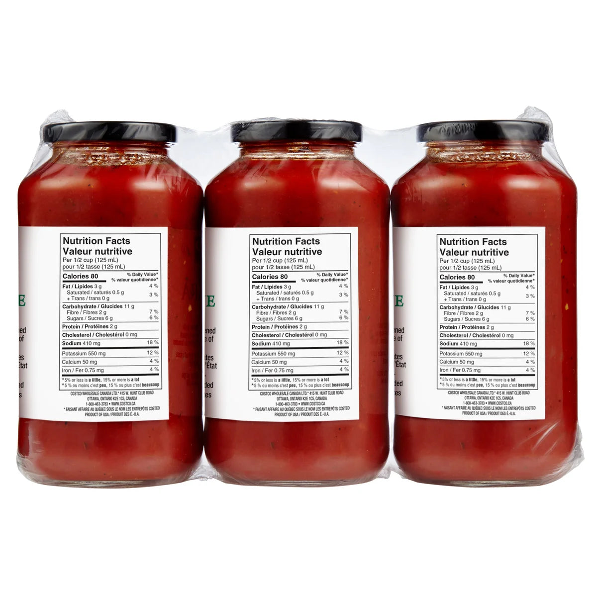 Kirkland Signature Organic Marinara Sauce