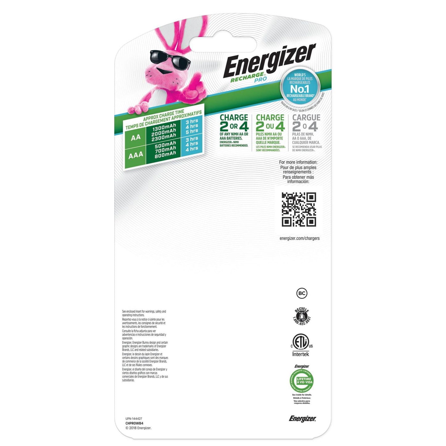 Energizer Recharge Pro Charger