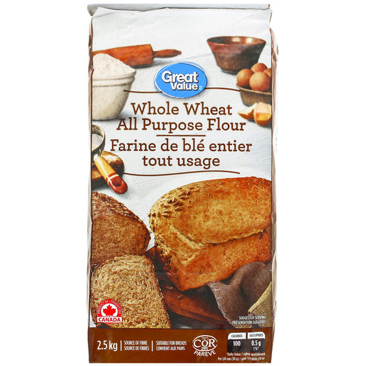 Great Value Whole Wheat All-Purpose Flour