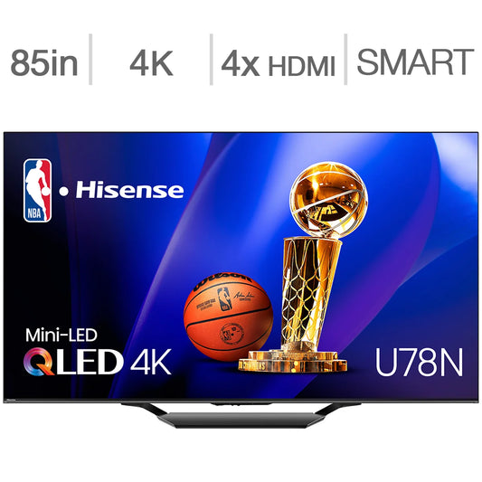 Hisense 85" - U78N Series - 4K QLED Mini LED Pro TV