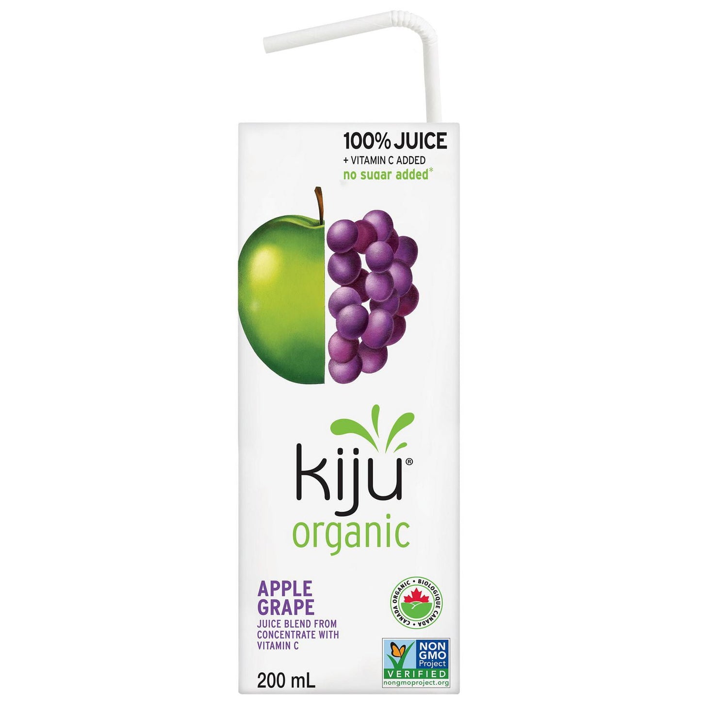 Kiju Organic Apple Grape Fruit (Juice Boxes)