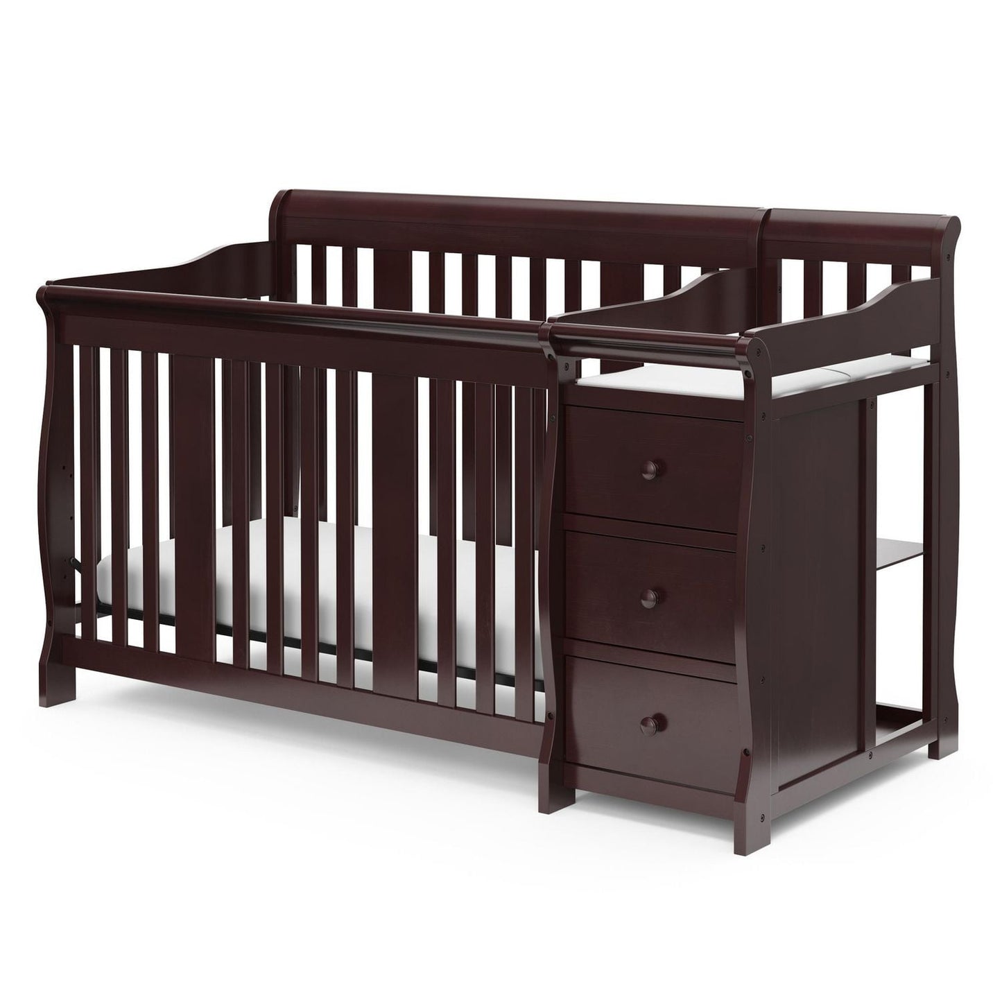 Storkcraft Portofino 5-in-1 Convertible Crib & Changer