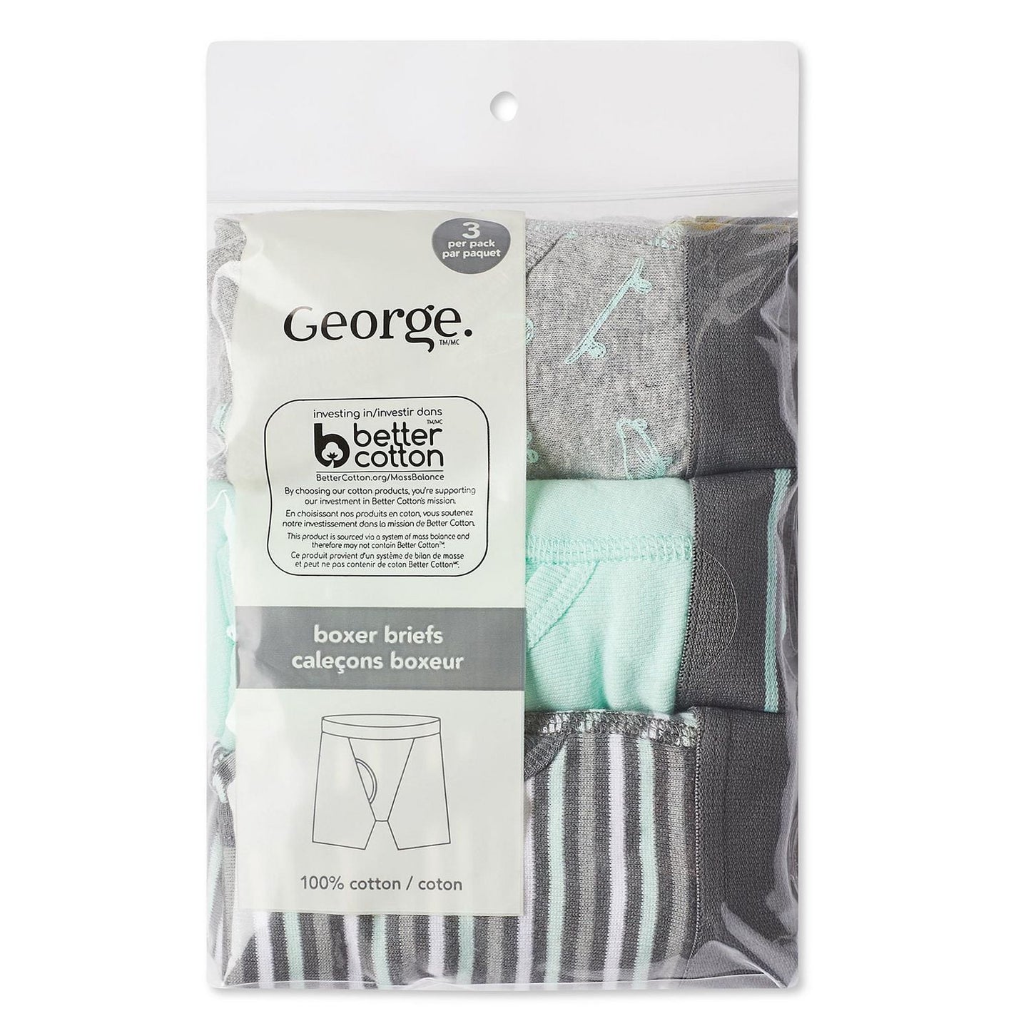 George Boys' Boxer Briefs