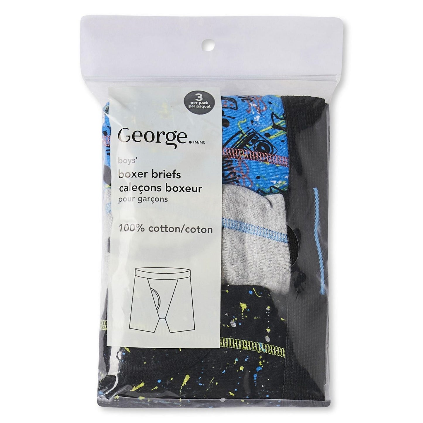 George Boys' Boxer Briefs